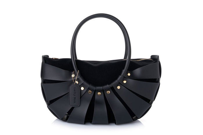 Lucky Bees Ingrid - Bolsa de Hombro Negra Lucky Bees Ingrid - Bolsa de Hombro Negra
